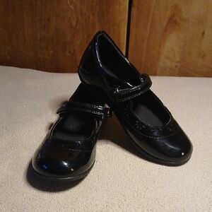 Black Kids Dress Shoes